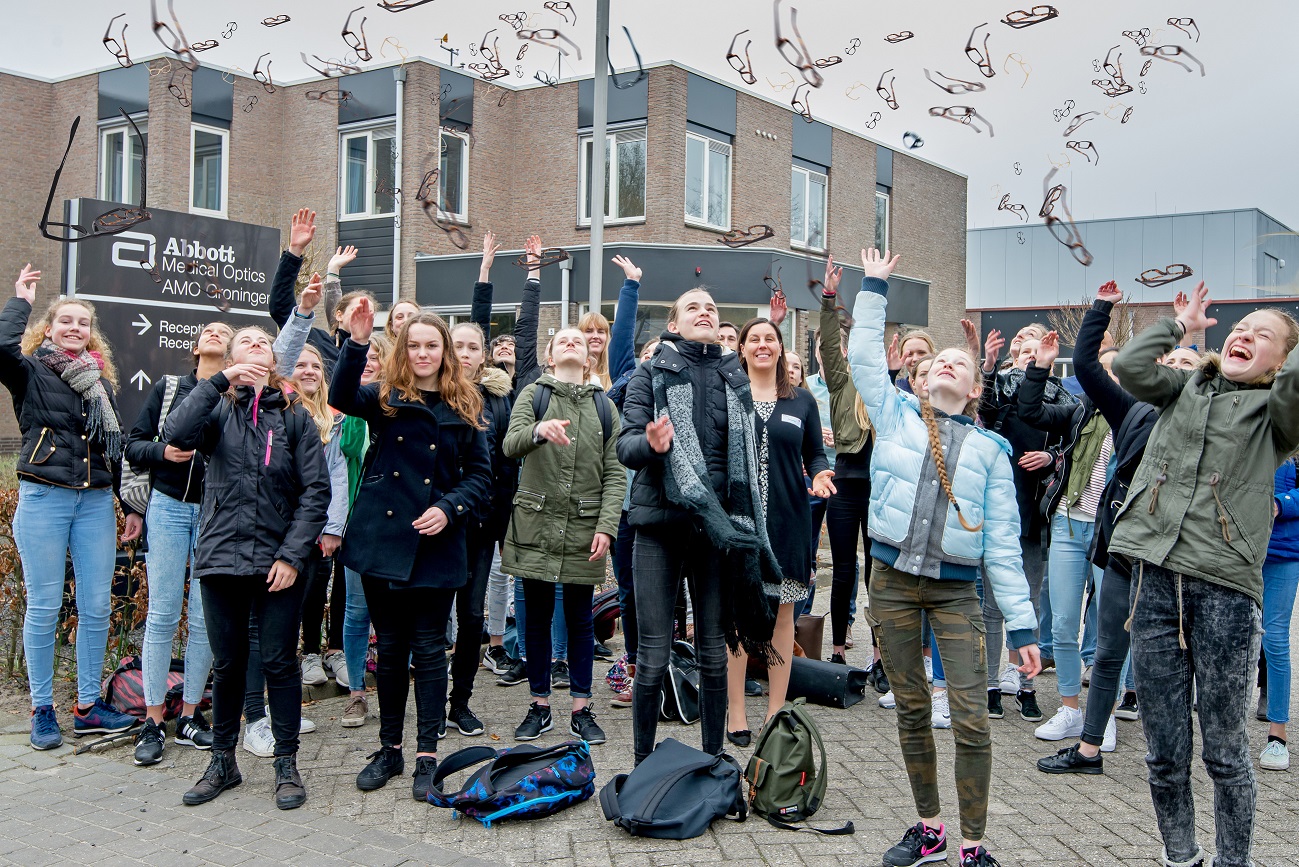 Groningse meisjes enthousiast over technische studie en beroep tijdens Girlsday 2016
