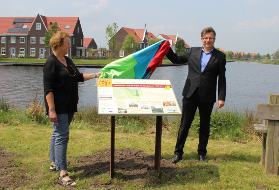 Wandelroute 'Ommetje Meerstad, Middelbert en Engelbert' officieel geopend