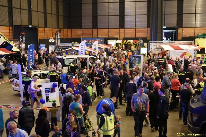 Drukbezochte eerste 112-dag in Martiniplaza