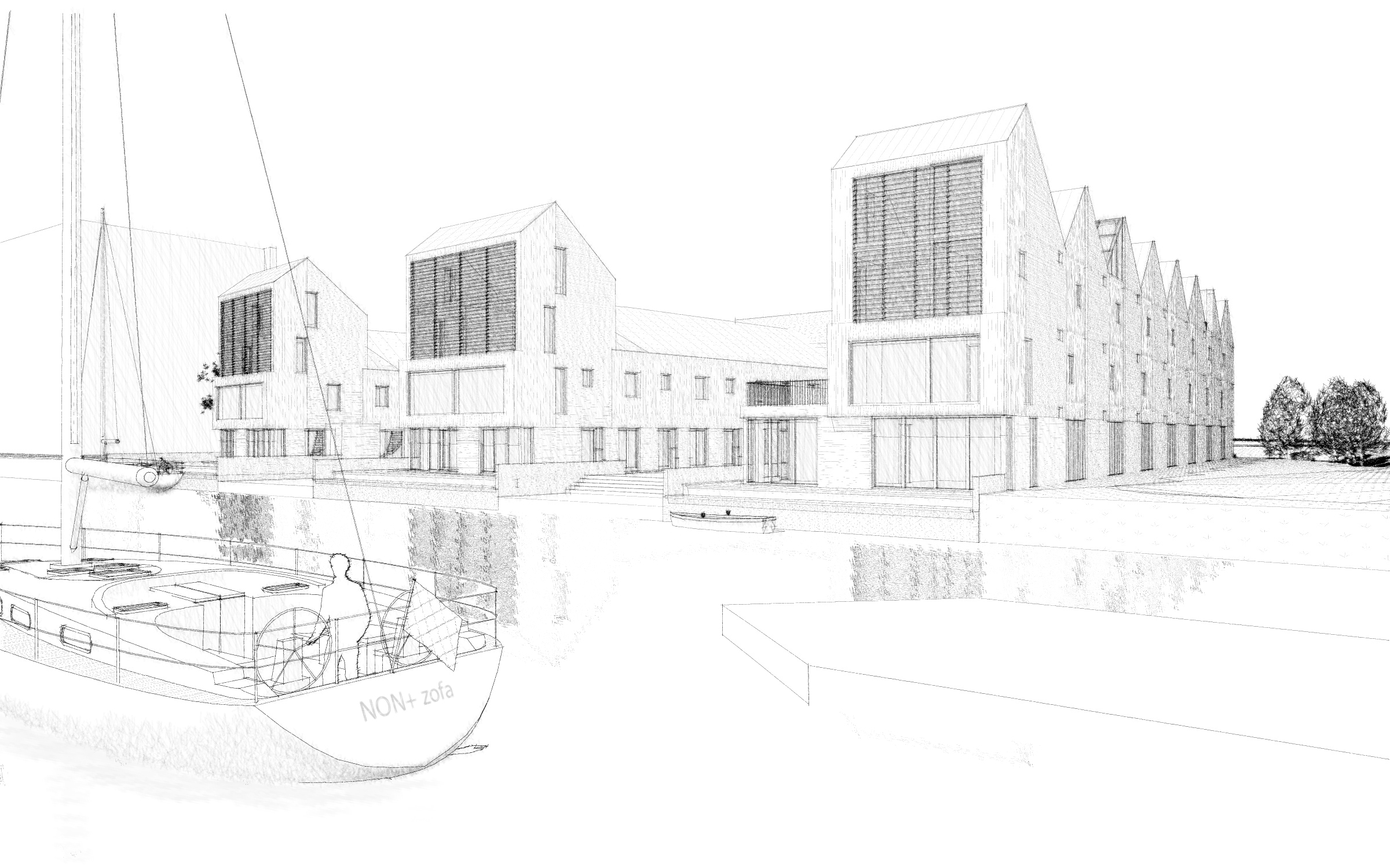 Twintig eengezinswoningen aan Friesestraatweg
