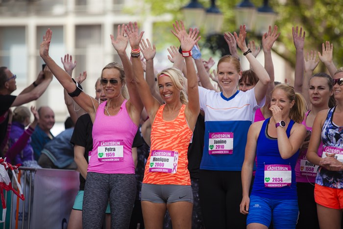 Sportieve Groningse vrouwen opgelet: aanstaande zondag de GasTerra Ladiesrun in Stad