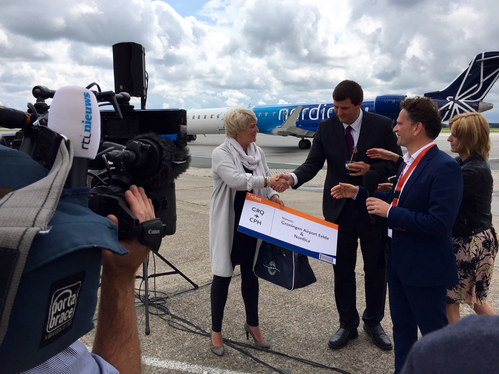 Ondernemers blij met Kopenhagen als nieuwe bestemming vanaf Groningen Airport Eelde