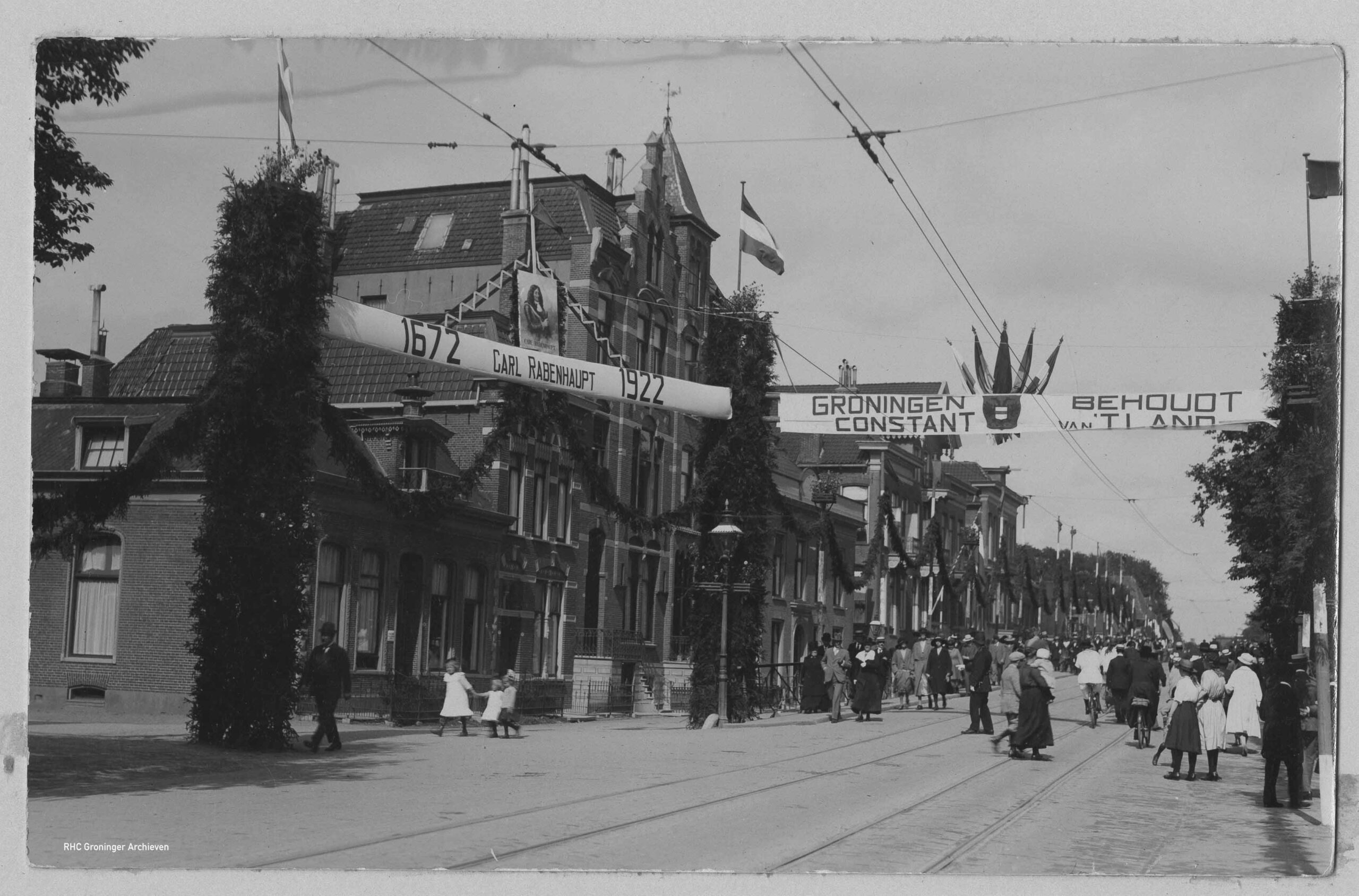 Virtueel Groningens Ontzet vieren in het jaar 1922