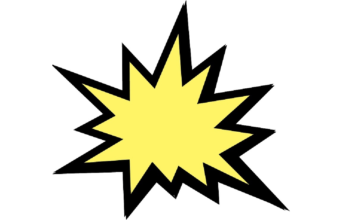 Mannen blazen balkon op met zwaar vuurwerk