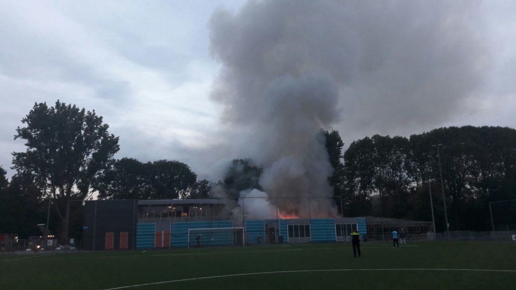 Brand Sportpark Het Noorden Groningen dupeert vooral VVG, Potetos en VVK - 'dit is een ramp voor onze clubs'