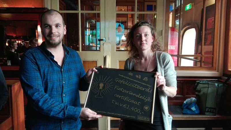 Rijksuniversiteit Groningen is 'fietsvriendelijkste bedrijf' van Stad
