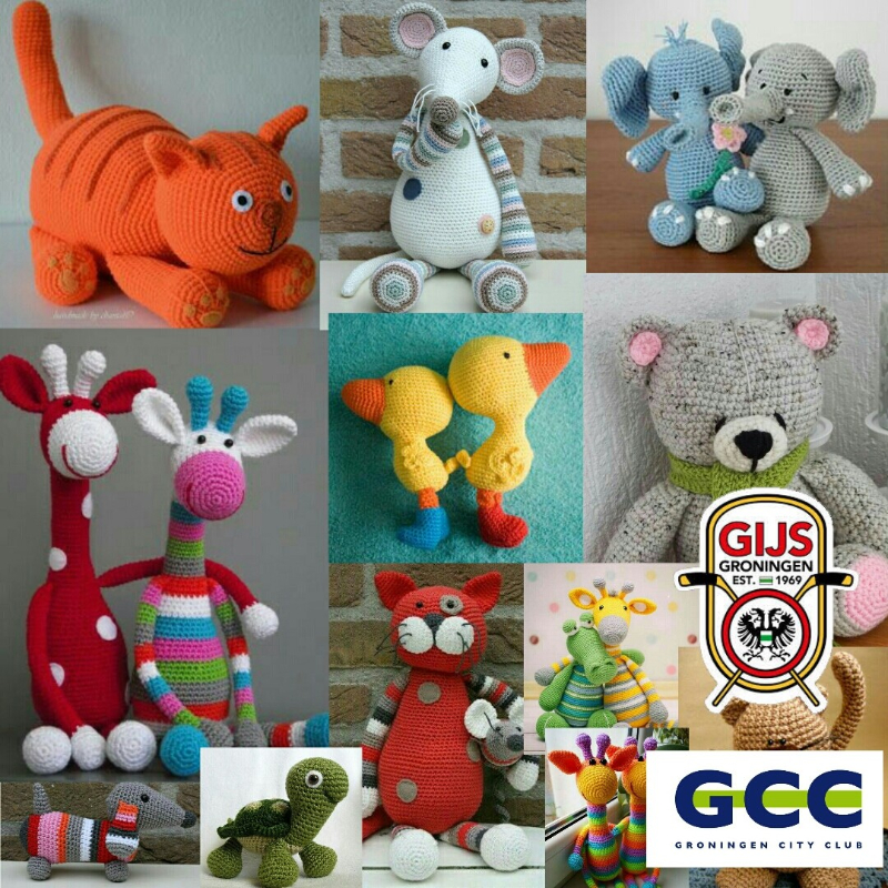 Groninger IJshockey Stichting (GIJS) houdt Teddy Bear Toss