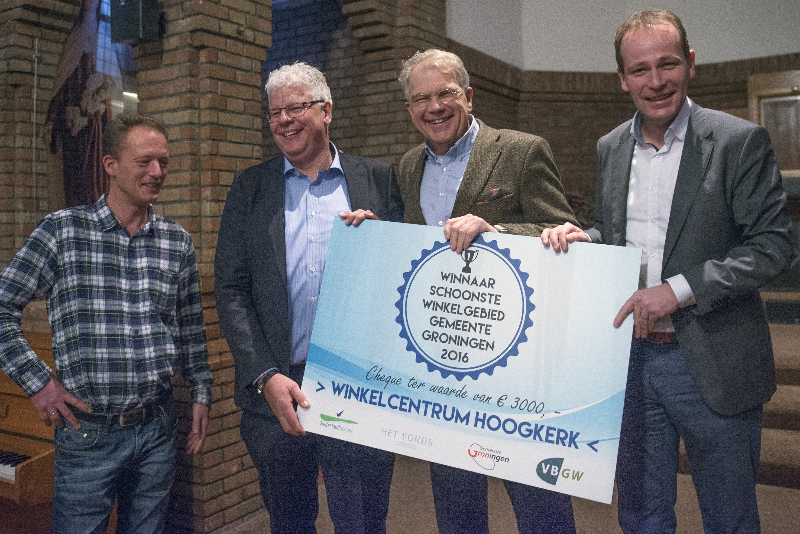Winkelcentrum Hoogkerk uitgeroepen tot Schoonste Winkelgebied van Groningen