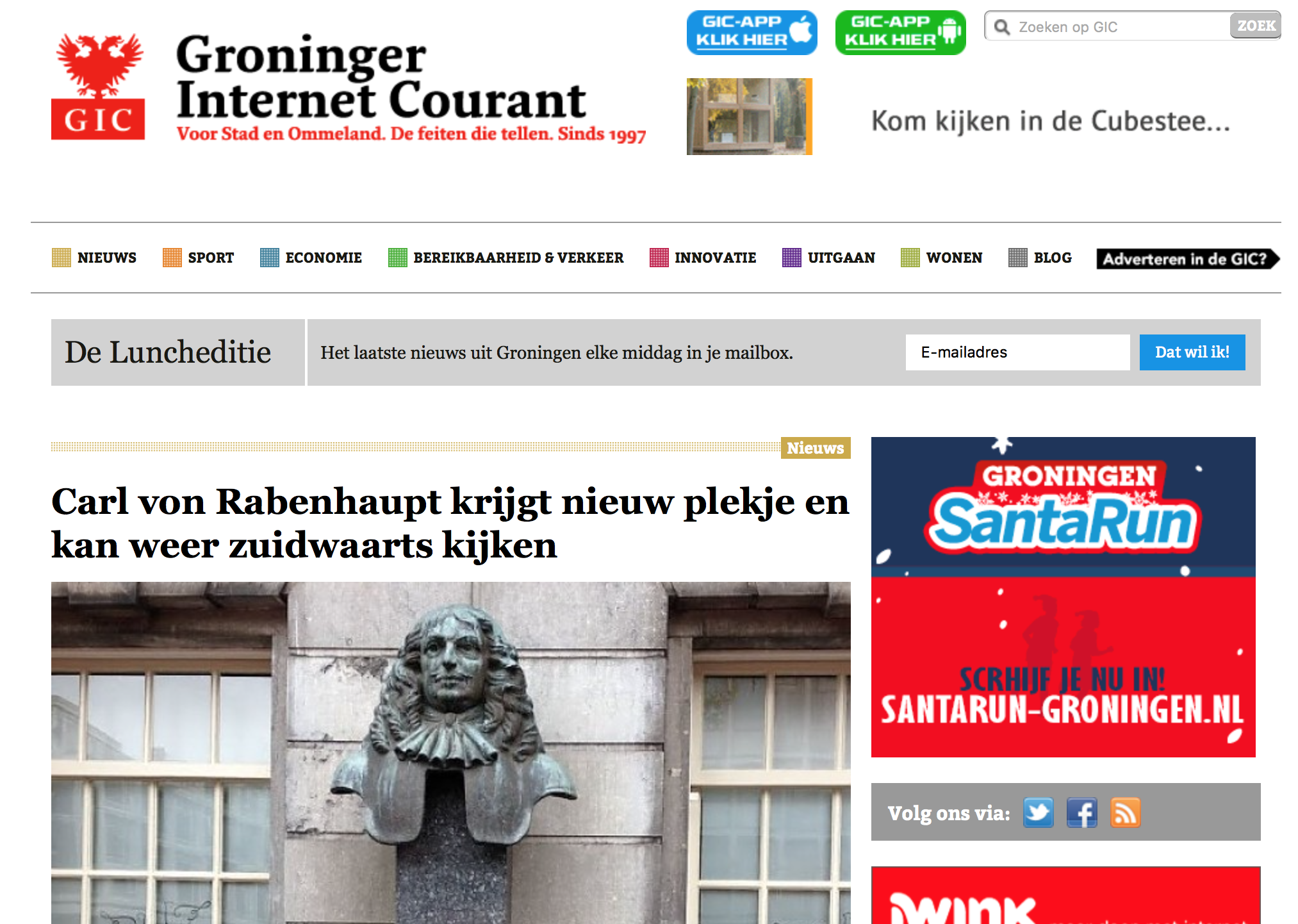 GIC rond drie uur vanmiddag even uit de lucht in verband met nieuwe mogelijkheden