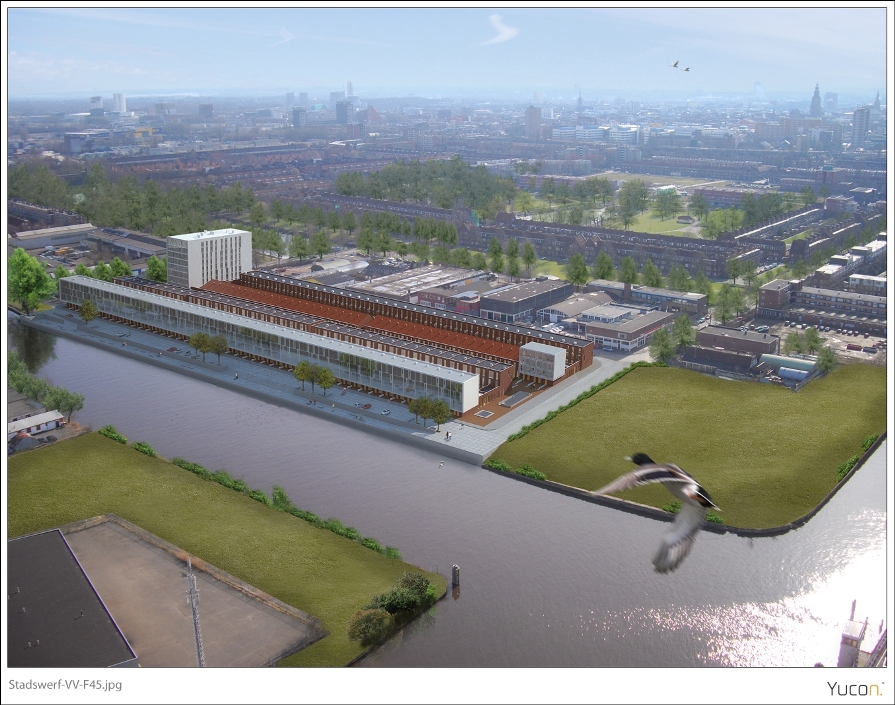 Groningen krijgt nieuwe woonbuurt: ‘Stadswerf’, bij Oosterparkbuurt
