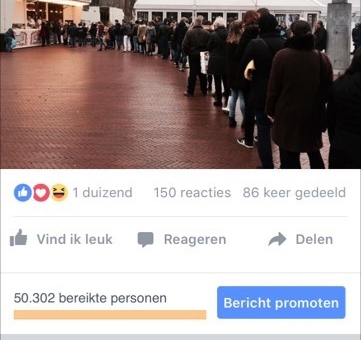 Massale steun Groningen aan oliebollen-verkopers; test AD ‘weggehoond’