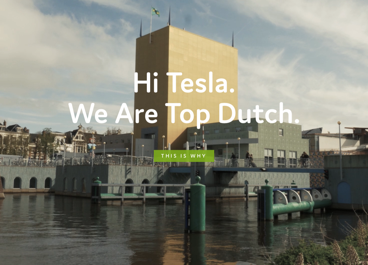 Wereldwijde campagne om Tesla naar Noorden te halen