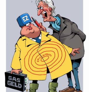 Freek de Jonge en Groningse zangers in DWDD