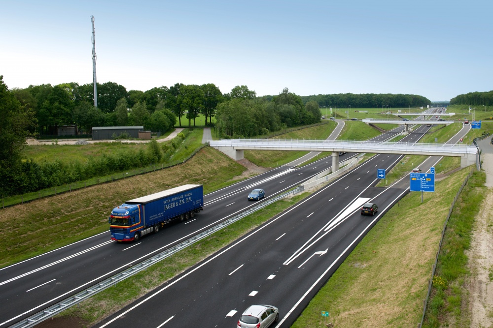 N33 in Groningen is rustigste rijksweg van Nederland