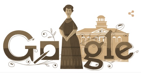 Google eert Aletta Jacobs met 'doodle'