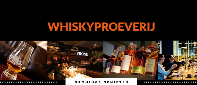 Exclusieve whiskyproeverij bij Stads- en terrascafé Pronk