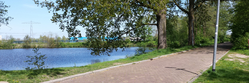 Helperpad wordt breder op de plek van nieuwe Helperzoomtunnel