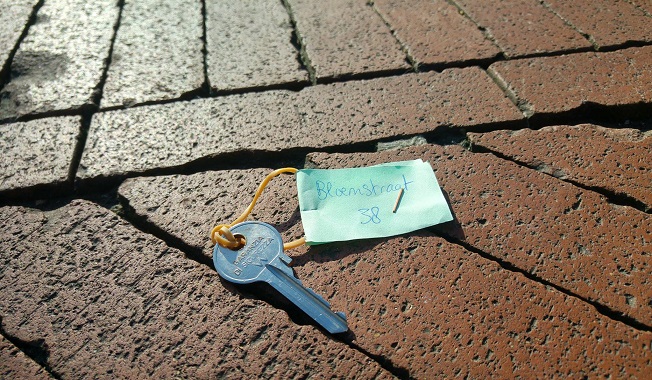 NNT verstopt 250 sleutels in de stad