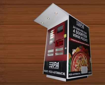 Stadjer wil de wereld veroveren met pizza-automaat