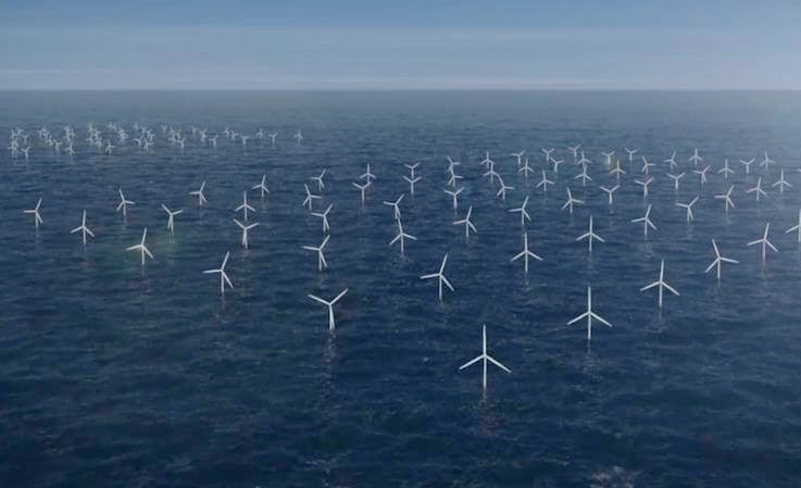 Grootste windpark ter wereld wordt maandag in Eemshaven geopend