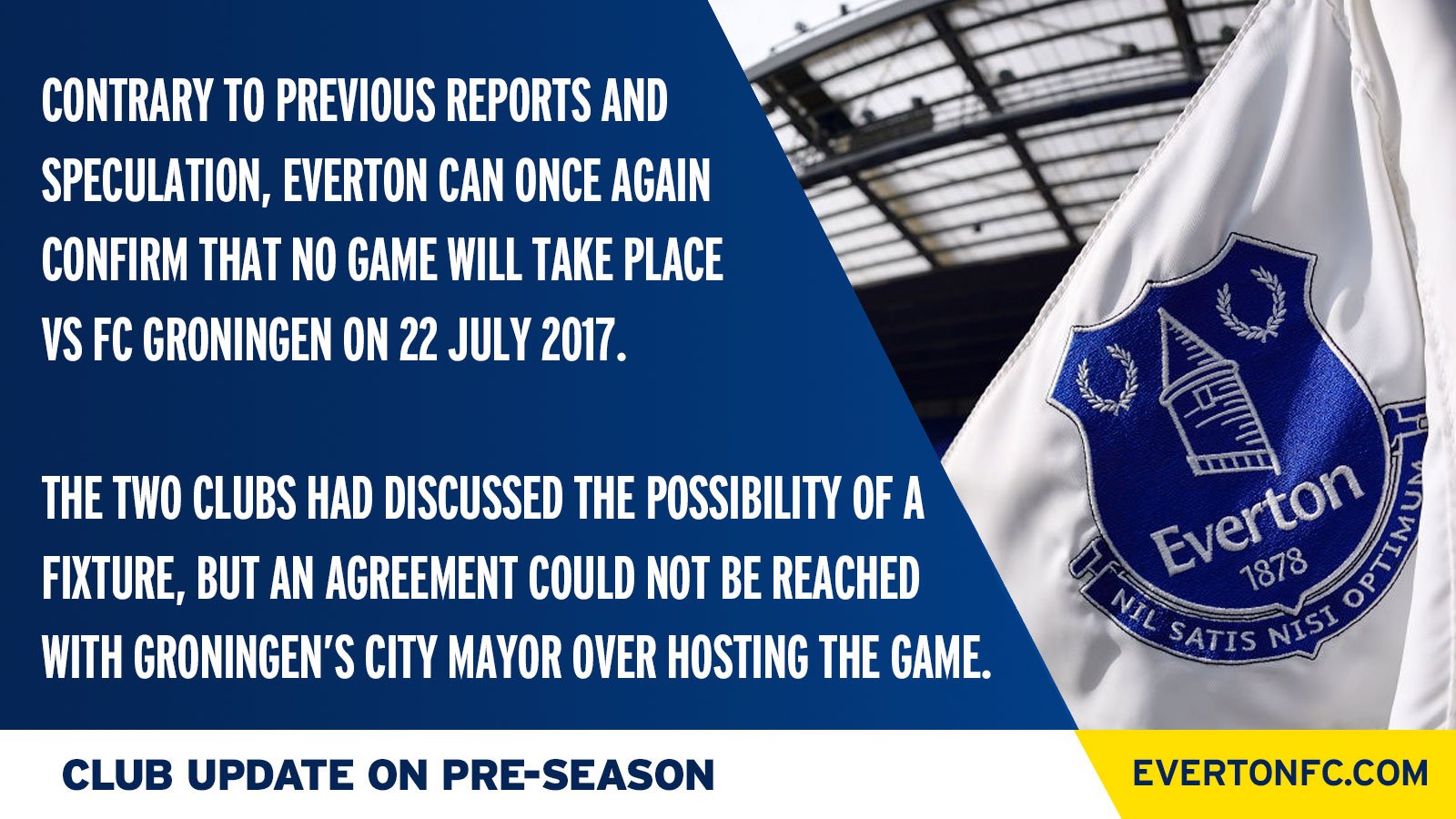 Groningen-Everton gaat niet door: Hans Nijland boos op politie