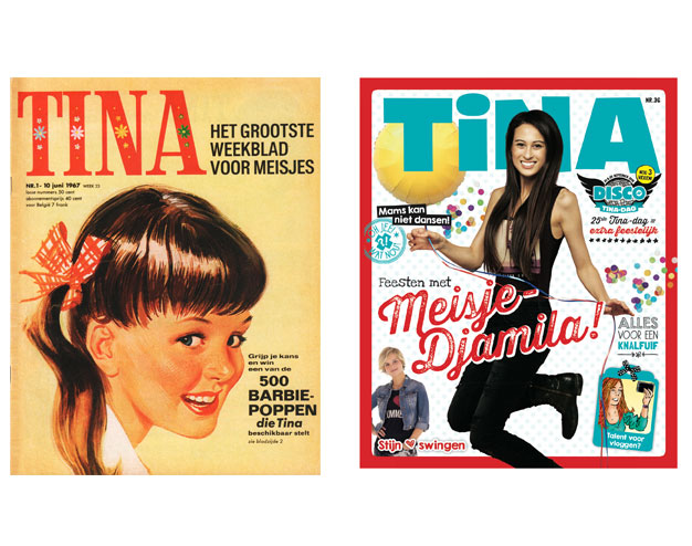 Expositie in Stripmuseum over meisjesblad Tina
