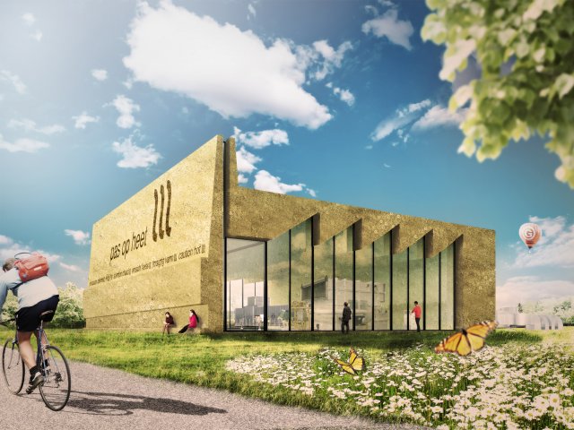 Opvallend ontwerp voor warm-water verdeelstation Zernike