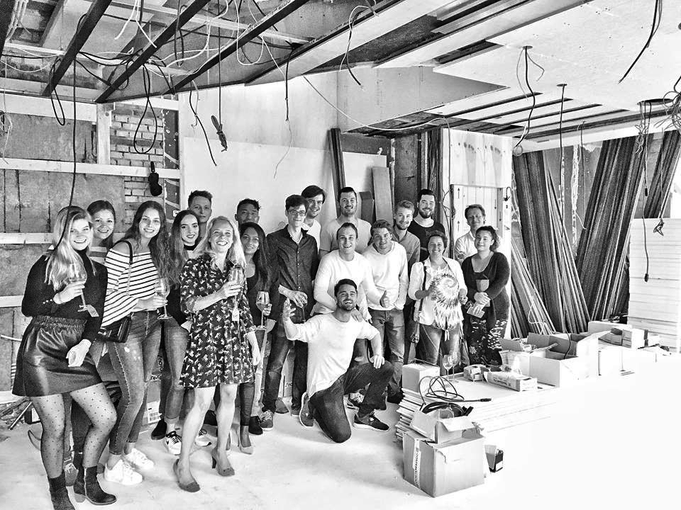 Het team van Cappuvino is er (bijna) klaar voor.