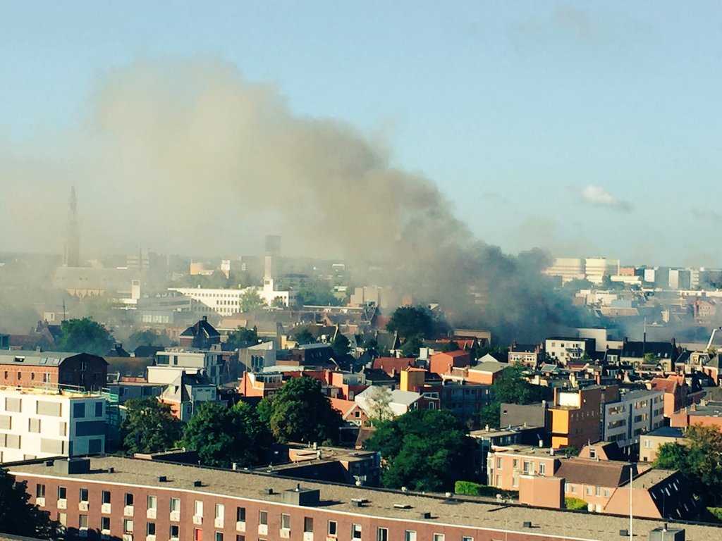 Zeer grote brand in Holland Casino
