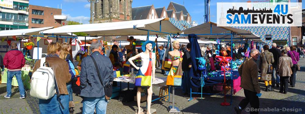 Kunst -, Design- en Retromarkt zondag in Groningen