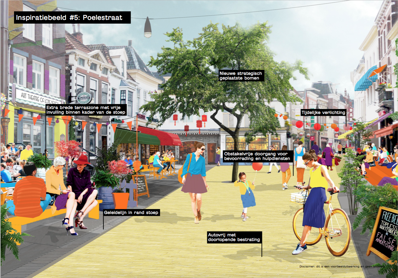 Een impressie van de Poelestraat