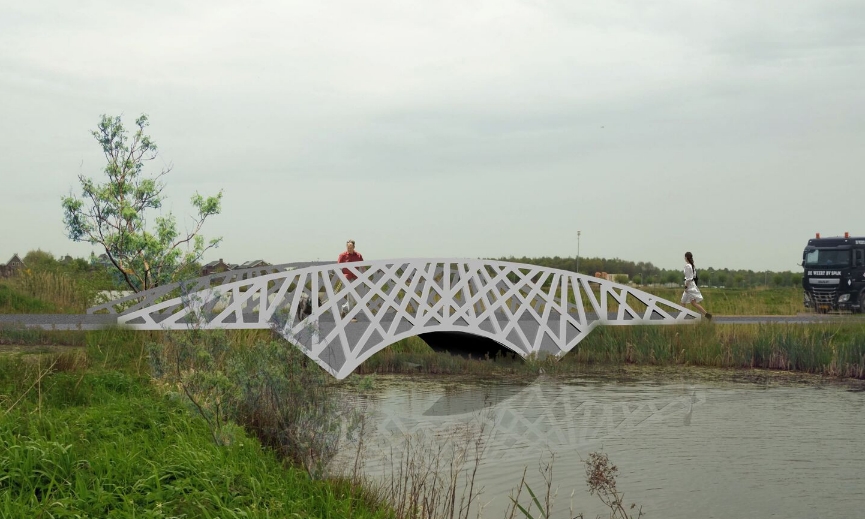 Provincie Groningen werkt aan eerste 3D-geprinte brug ter wereld