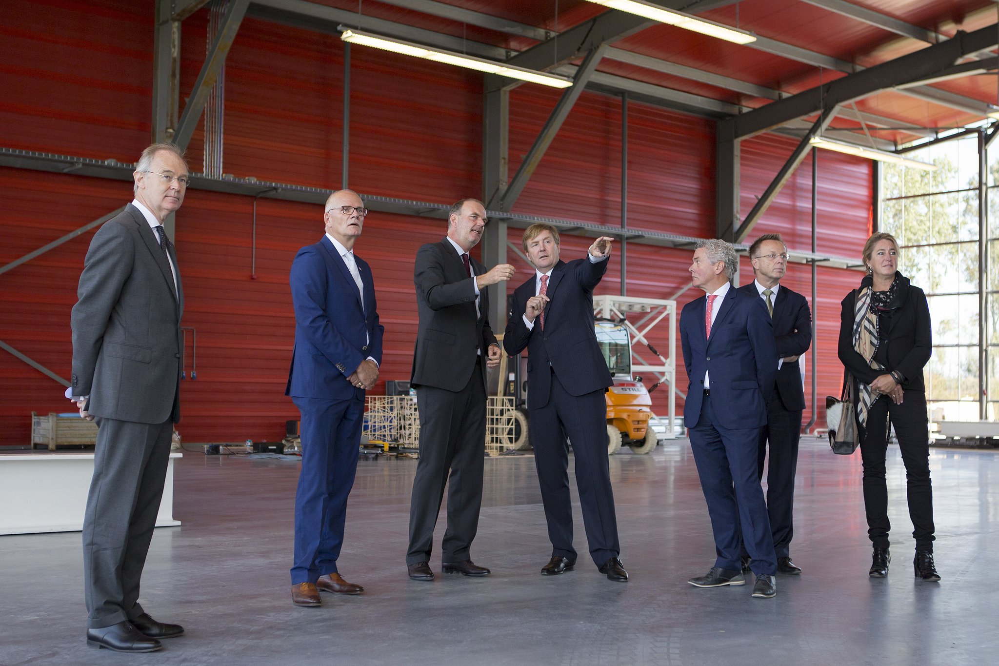 Koning spreekt met gedupeerden gaswinning en met delegatie EBG