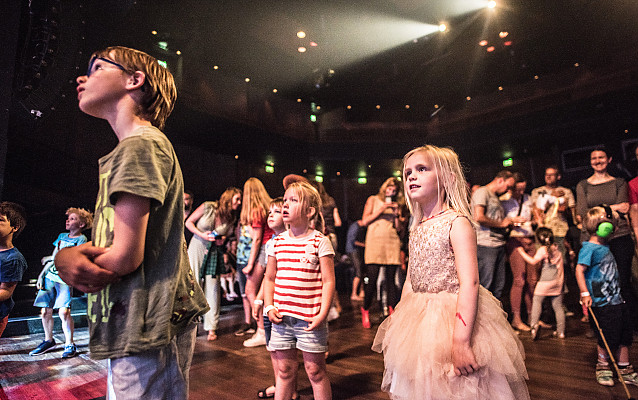 Muziekfestival voor kinderen in Oosterpoort
