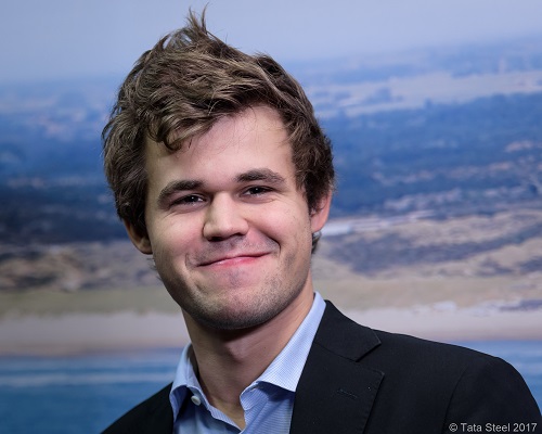 Schaakgod Magnus Carlsen schaakt woensdag in Groningen