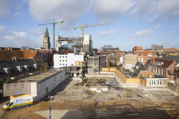 Het terrein waar het Casino stond