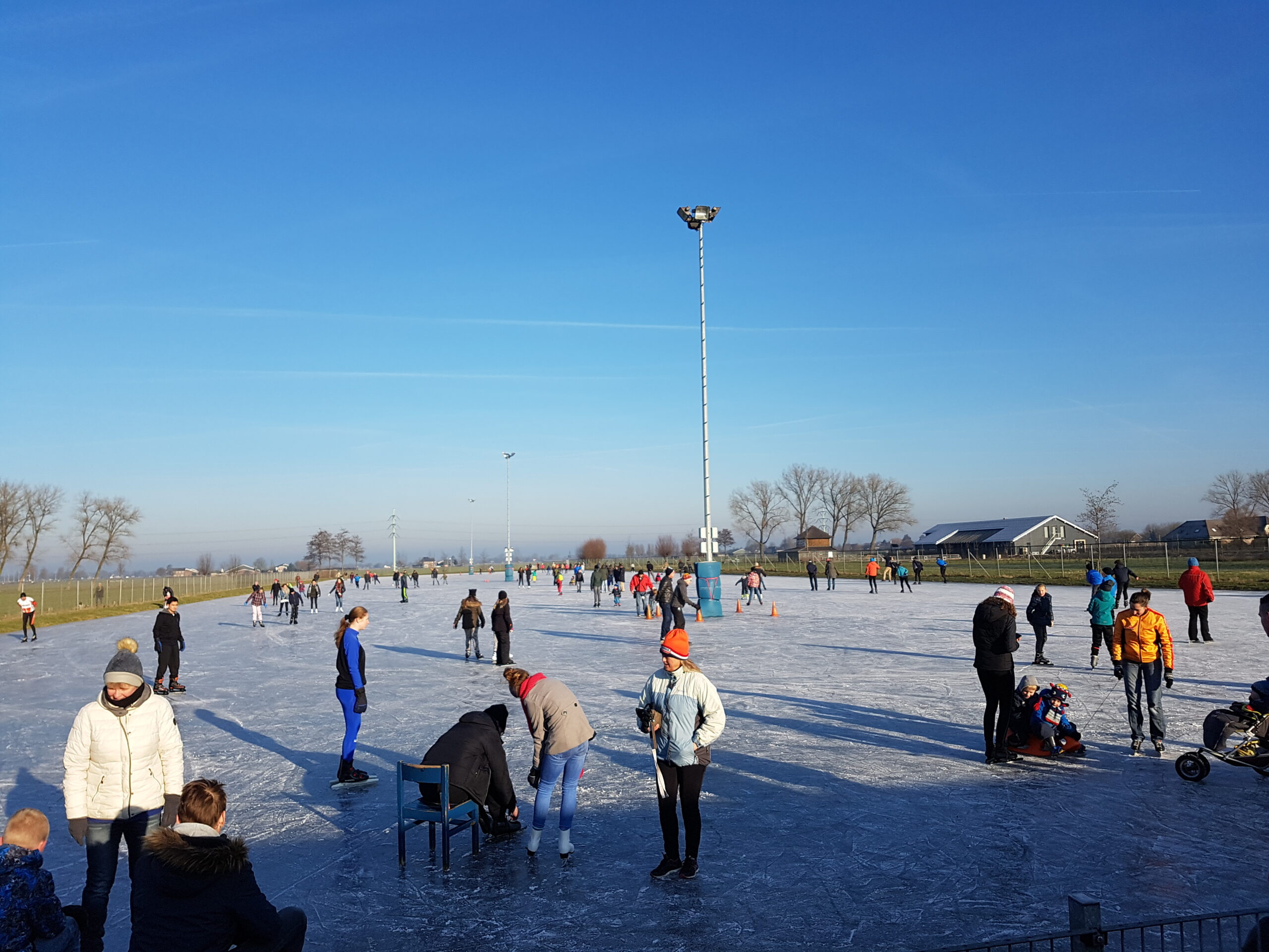 Natuurijsbanen bij Groningen die geopend zijn