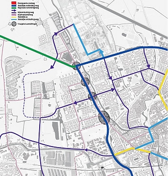 Westelijke ringweg: vijf kruisingen ongelijkvloers na 2022