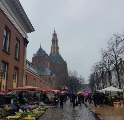 Vismarkt met A Kerk (Foto: Florian Visser)