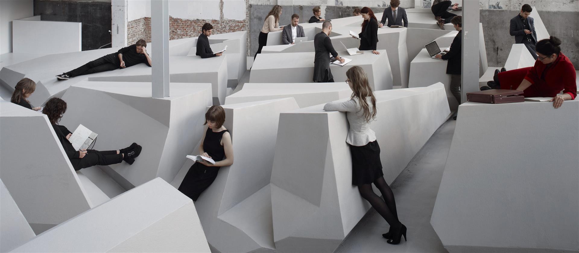 Kantoor zonder stoelen primeur in Groningen