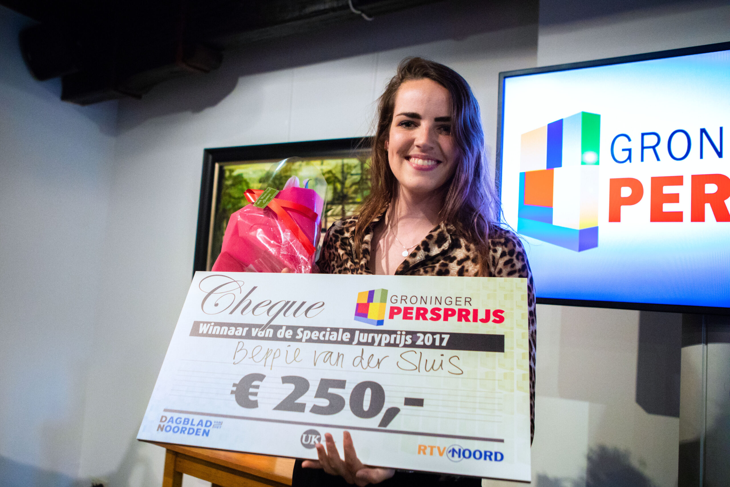 Beppie van der Sluis wint Rookie Persprijs
