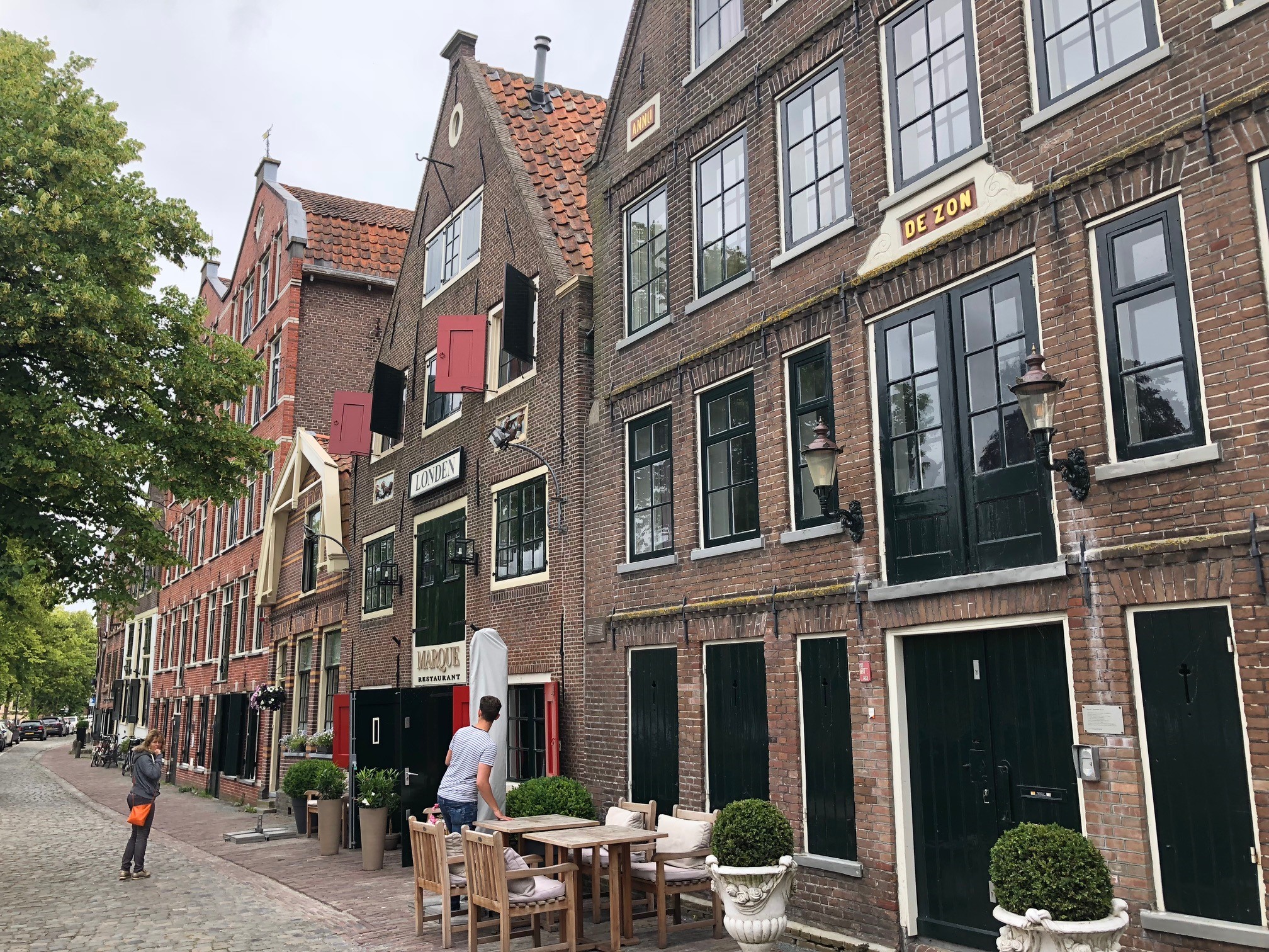 Gevels in Hoorn (NH).