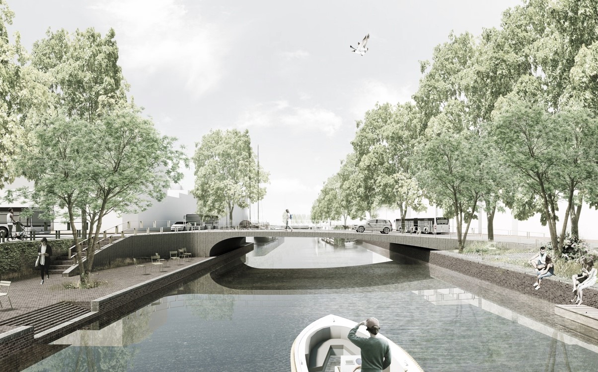 Impressie van de Kattenbrug