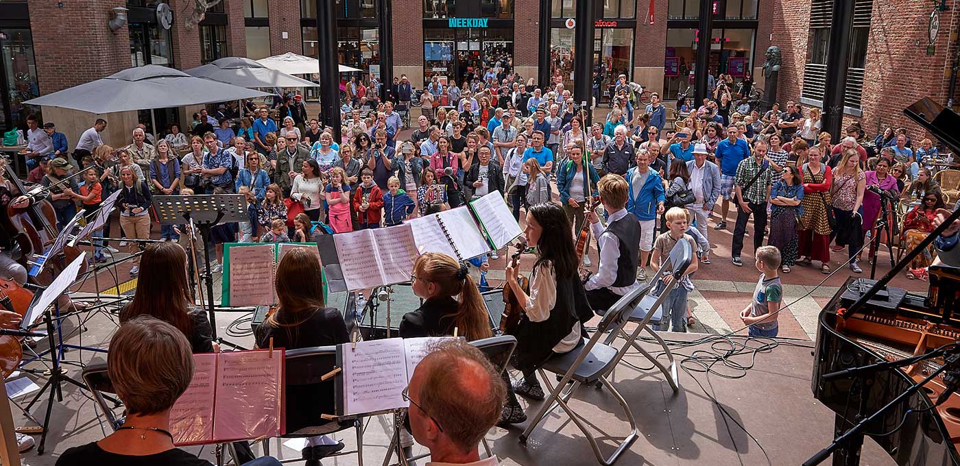 Stadskabaal, een onderdeel van Swingin Groningen.