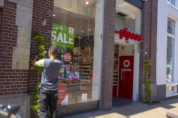 Geveltuintjes in de Oosterstraat