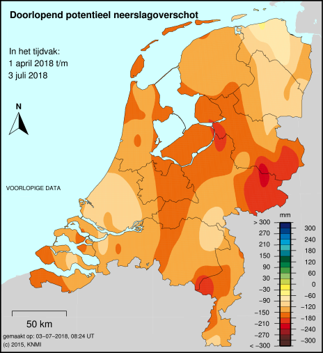 Waterschappen extra alert wegens droogte