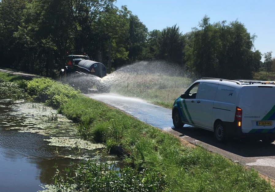 De Hoornse Dijk wordt droog gehouden