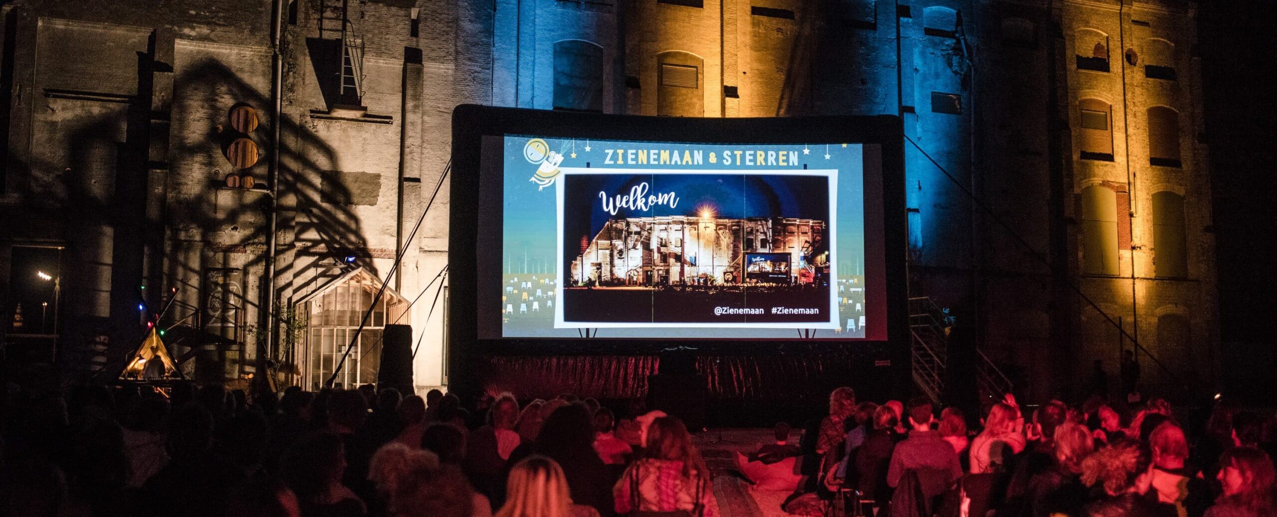 Zienemaan en Sterren tovert Suikerterrein opnieuw om tot openluchtbioscoop