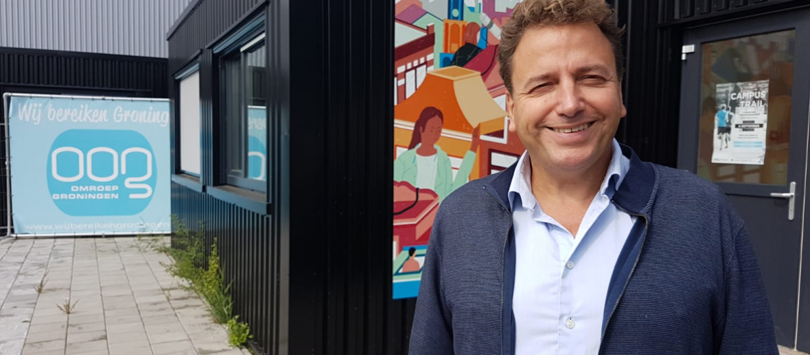 Evert Janse van lokale omroep OOGTV: ‘Groningen is een verslaving!’