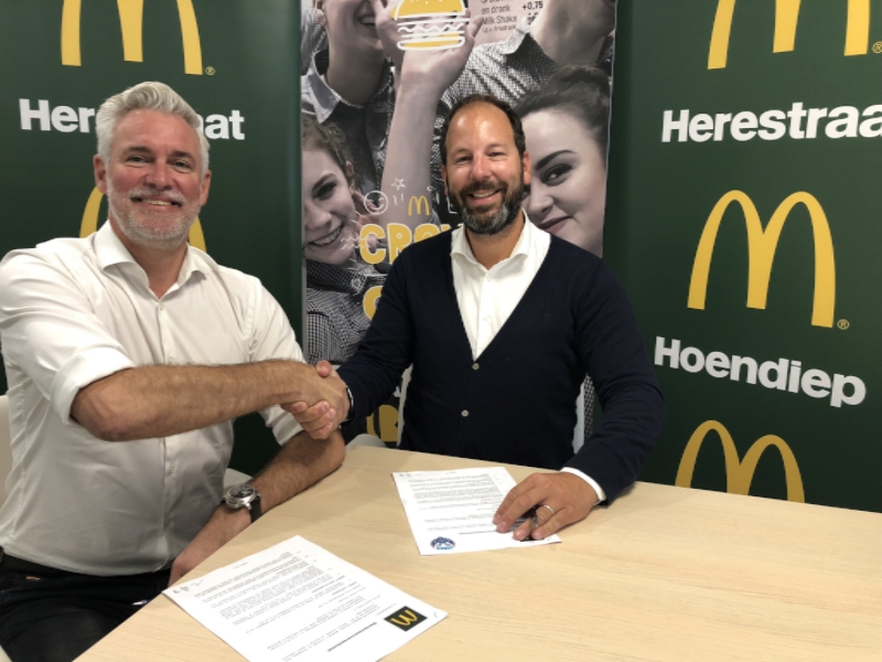 McDonald’s Ter Borch voor drie seizoenen Stersponsor Donar